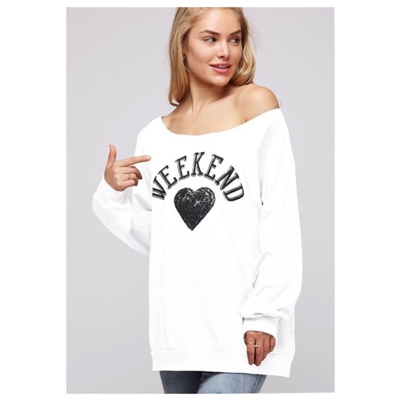 Medium Only Weekend Graphic French Terry - Picture 2 of 3